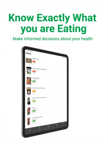 BarcodeNova – Food Scanner iPad screenshot