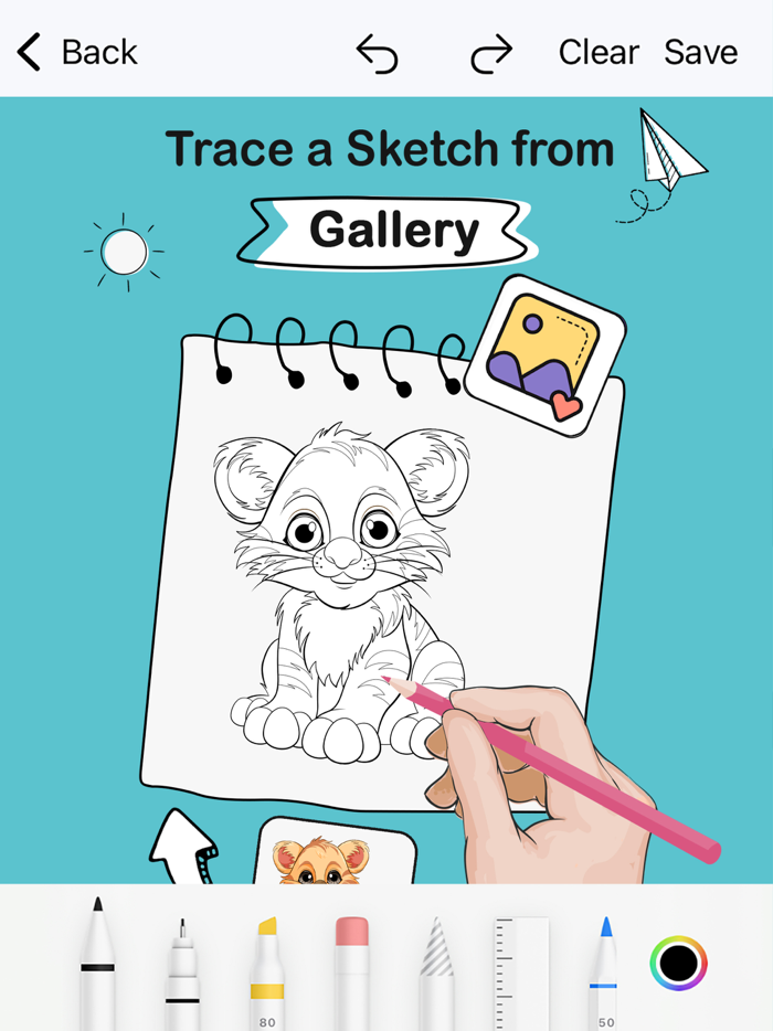 Easy AR Drawing Sketch  Trace