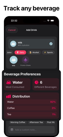 Drinko: Water & Hydration Log Screenshot 5 of 5