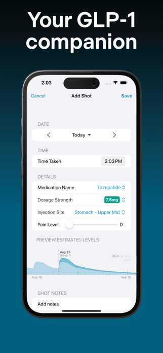 Shotsy GLP-1 Tracker Screenshot 7 of 7