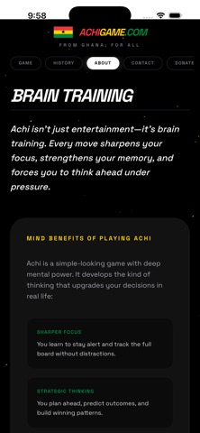 Achi Game App screenshot
