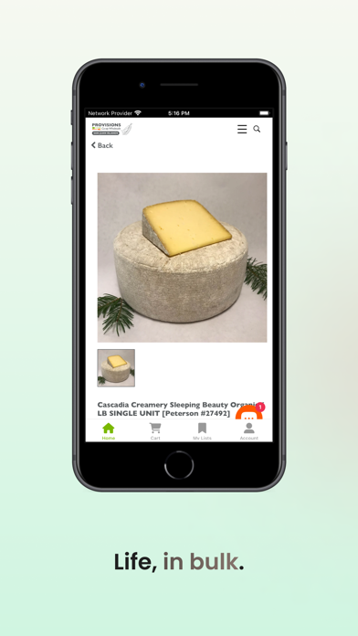 Provisions Co-op Wholesale Screenshot