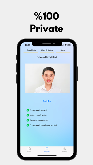 Passport Photo Maker PassPhoto iPhone screenshot 5 - Graphics & Design app