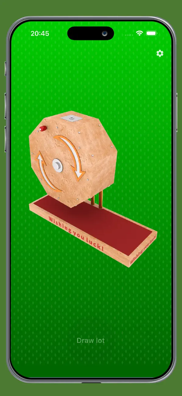 Screenshot #2 pour Wheel Lottery Machine