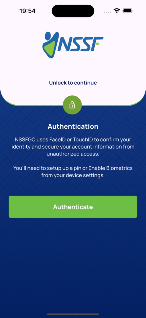 NSSF GO - Finance App | MWM