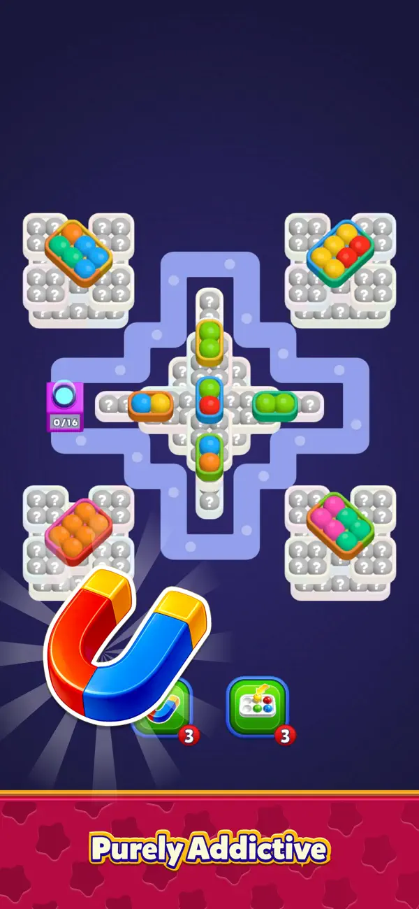 #4. Marble Factory - Sort Puzzle (iOS) By: Thai Bui Ha