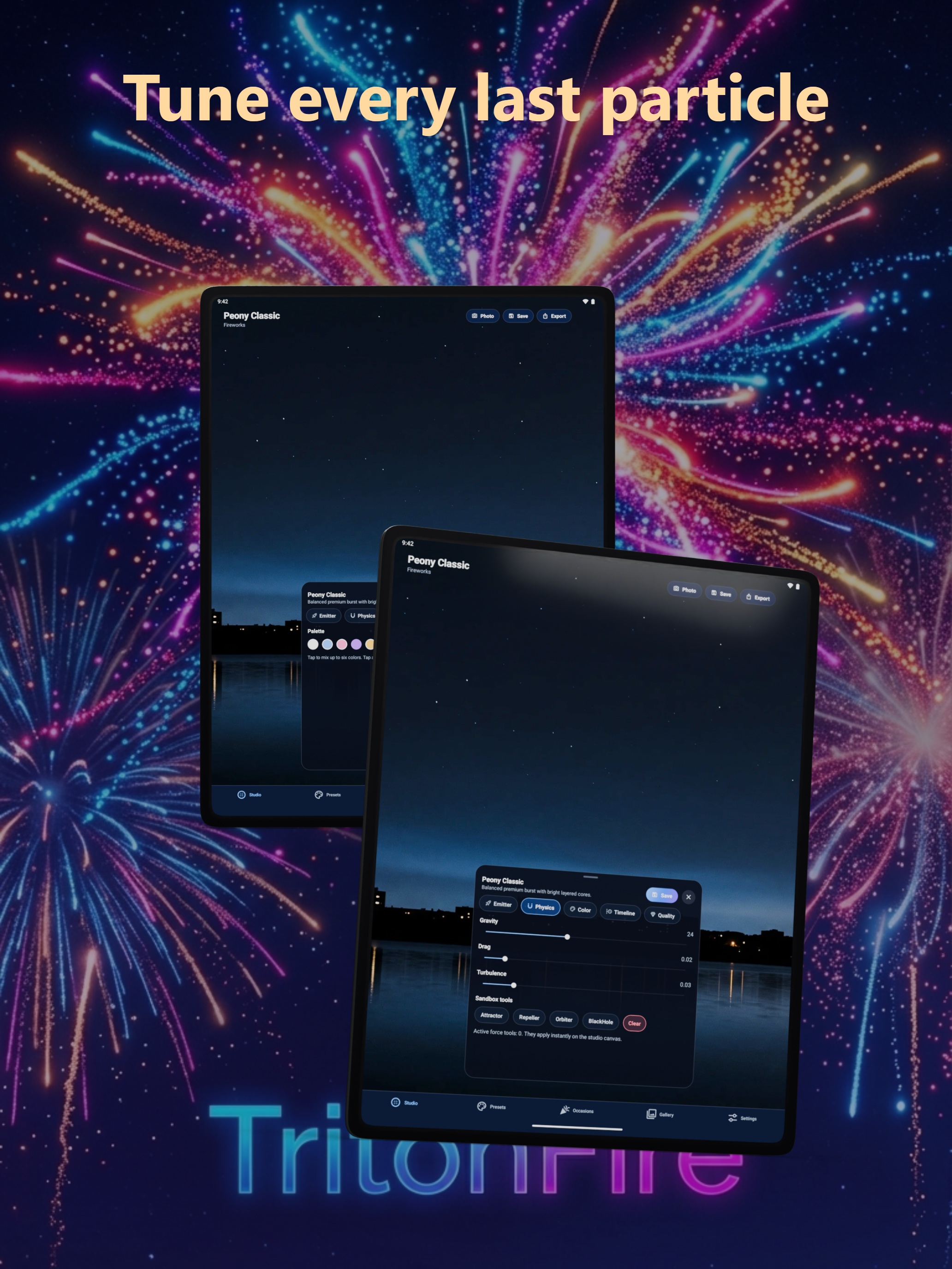 TritonFire Firework Simulation screenshot 15