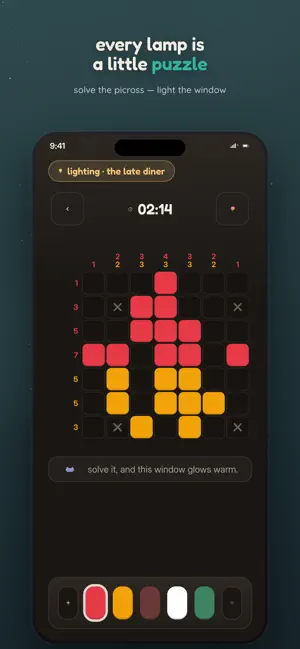 Hueku: Color Nonogram Picross screenshot 2