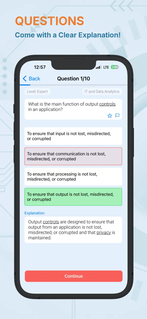 Screenshot #3 pour CIA Exam Prep Test