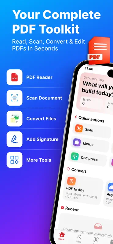 PDF Converter: Docs Scanner screenshot 1 of 5