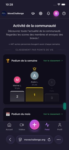 MoveChallenge screenshot