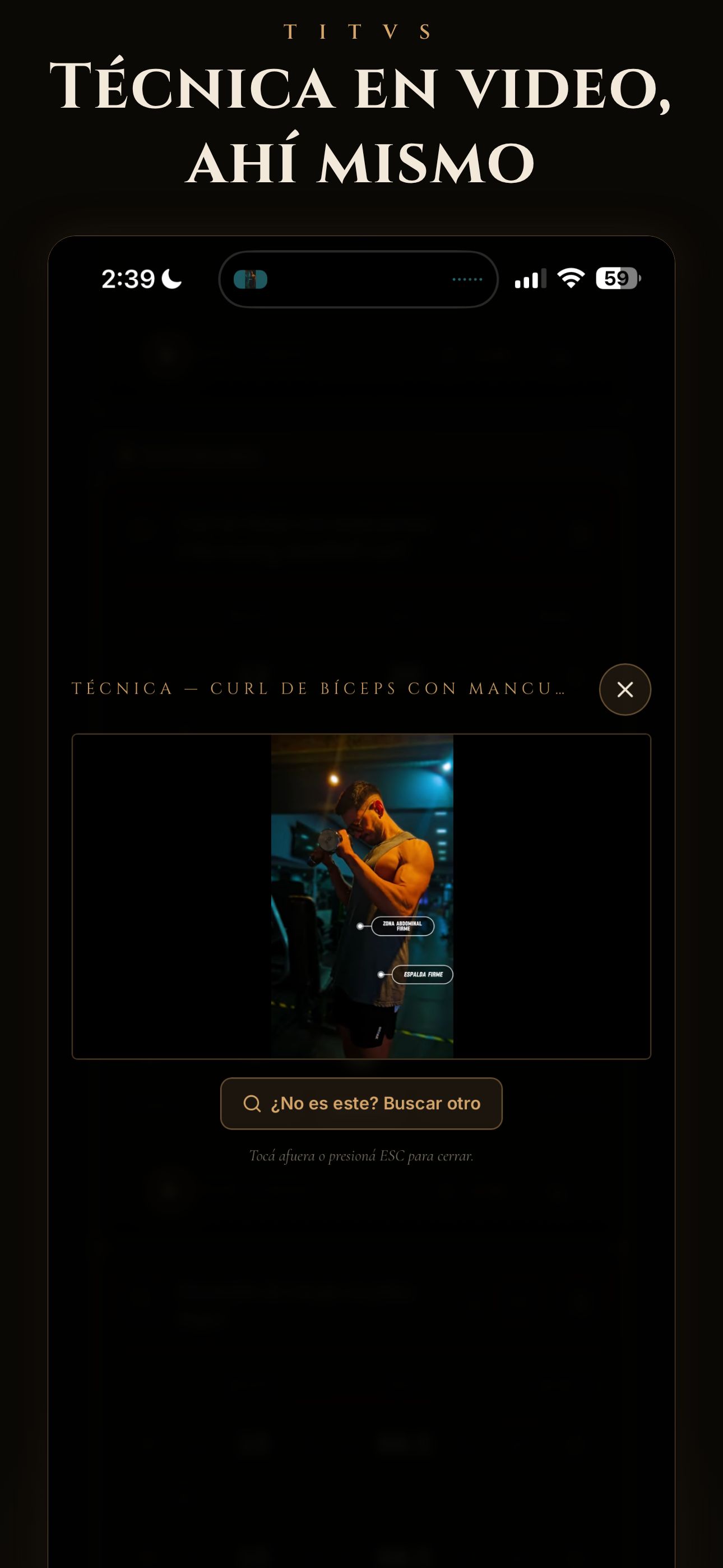 TITUS — Entrenamiento screenshot 4