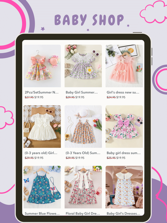 Screenshot #5 pour enfants magasin de vêtements