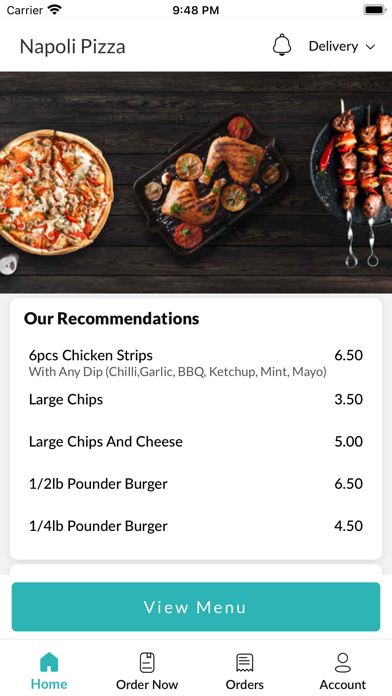 Napoli Pizza Llanelli Screenshot