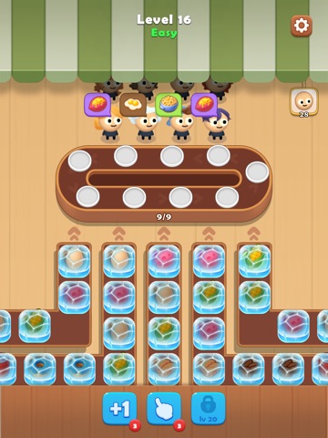 Food Puzzle : Sort n Merge iPad screenshot