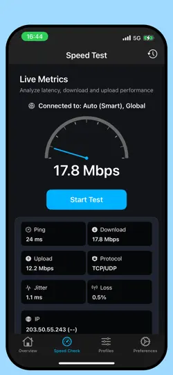 VPN - Buck Super iPhone Ekran Görüntüsü 3