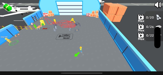 Airplane Factory - Tycoon screenshot 1