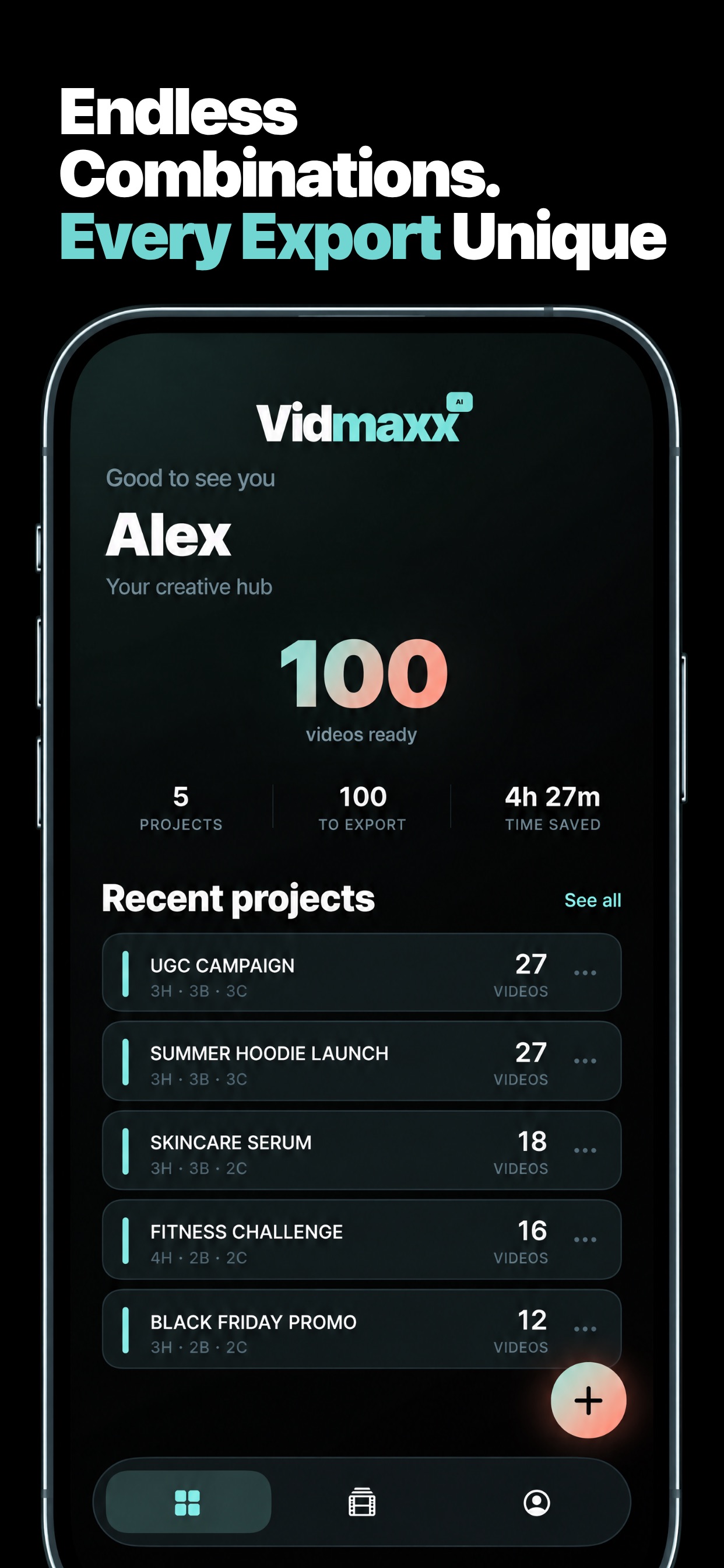 Screenshot 2 of Vidmaxx AI: UGC Video Maker
