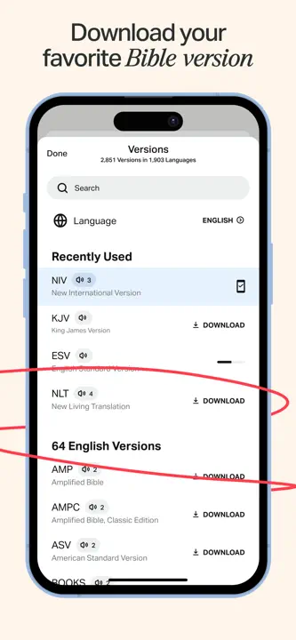 Bible: Screenshot 5 von 9