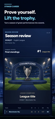 Striker Career: To the Top screenshot 6