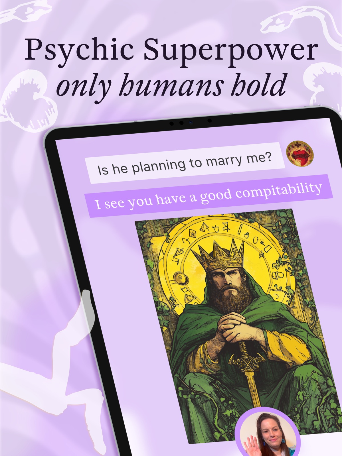 AdAstra Psychic. Tarot Reading ipad screenshot 1