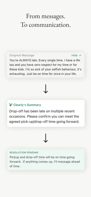 Clearly Co-Parenting screenshot 2