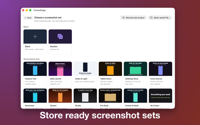 FrameStage screenshot