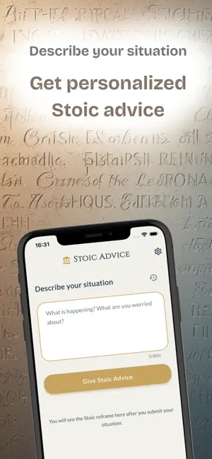 Stoicism AI Guide screenshot 2