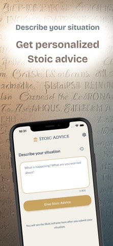 Stoicism AI Guide Screenshot 2 of 6