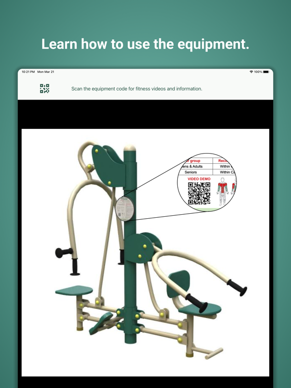 Greenfields Outdoor Fitness iPad screenshot 1 - Health & Fitness app