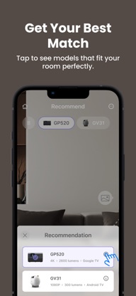 BenQ AR Projector Planner screenshot 3