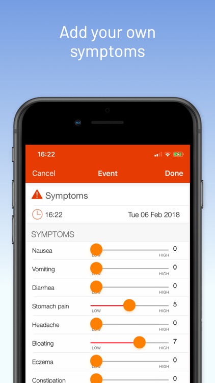 mySymptoms Food Diary screenshot-4