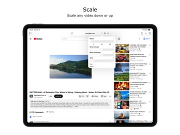 Rotate that Video Player iPad screenshot