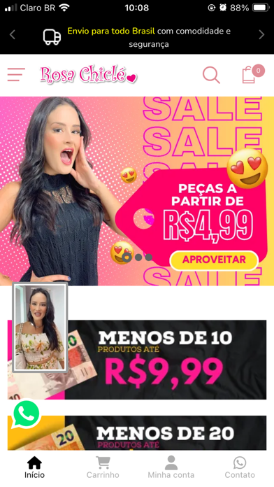 Rosa Chiclé Screenshot