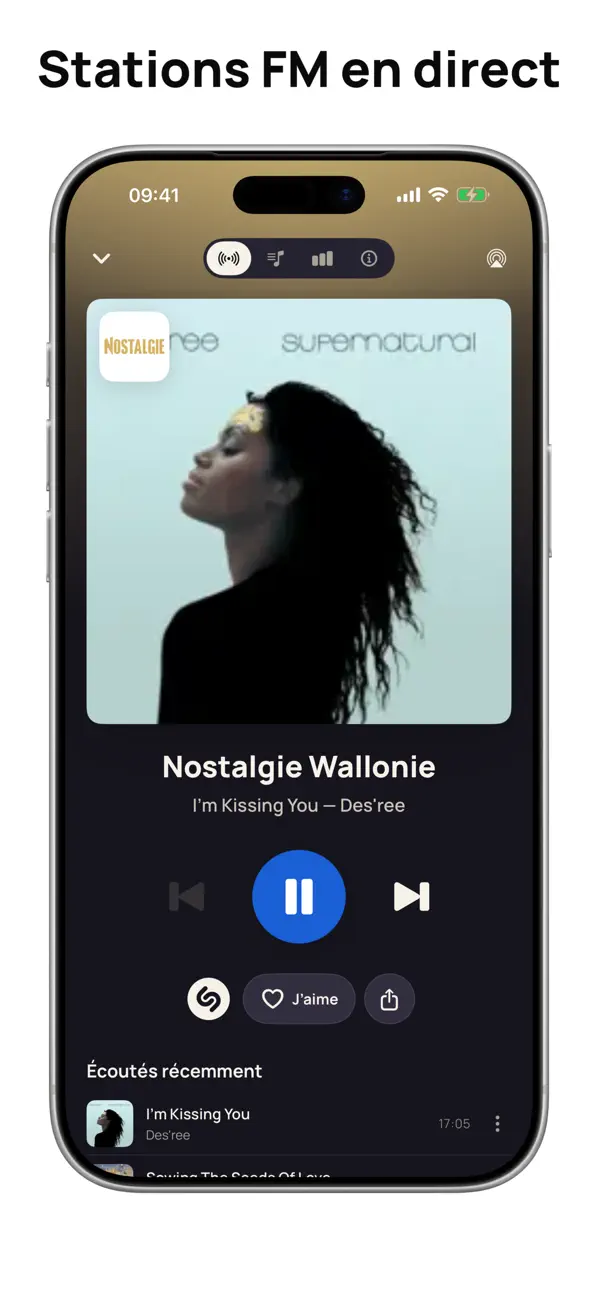 Screenshot #2 pour Radio Belgique – En ligne