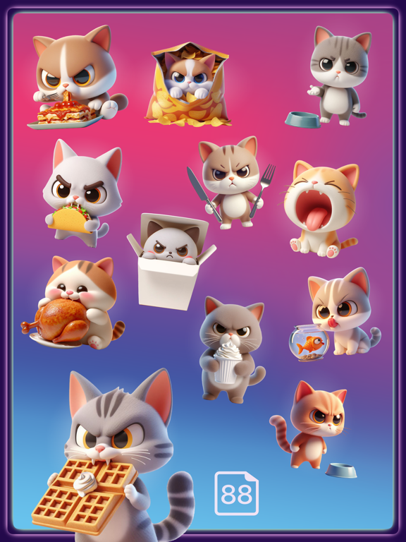 Screenshot #4 pour Chats affamés