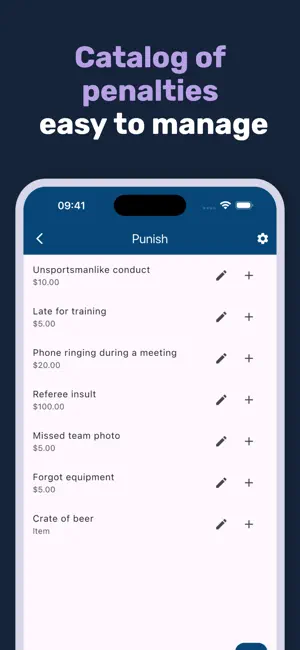 Penalty Organizer screenshot 3