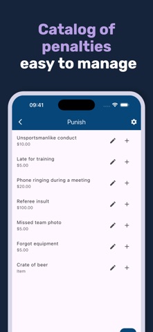 Penalty Organizer Screenshot 3 of 8