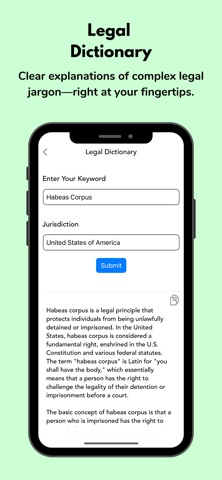 Contract Maker - Legal AI Help iPhone screenshot