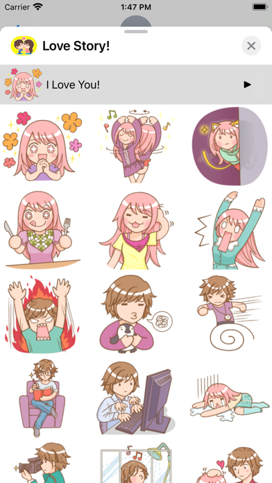 Honey Stickers! Screenshot
