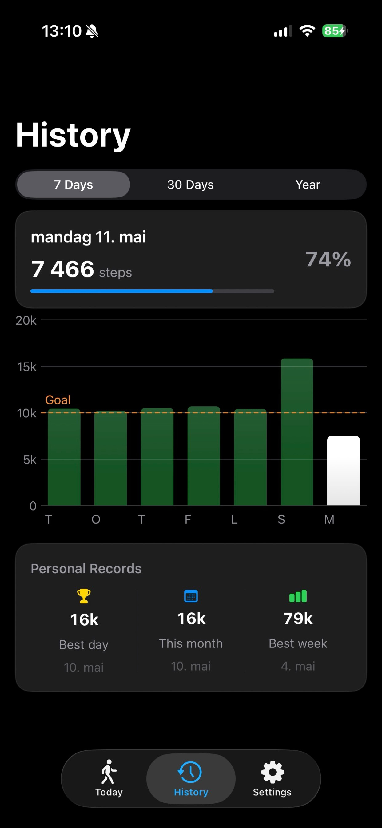 Stepwise Go screenshot 3