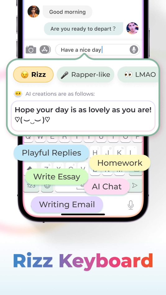#5. Facemoji AI Emoji Keyboard (iOS) بواسطة: EKATOX SINGAPORE PRIVATE LIMITED