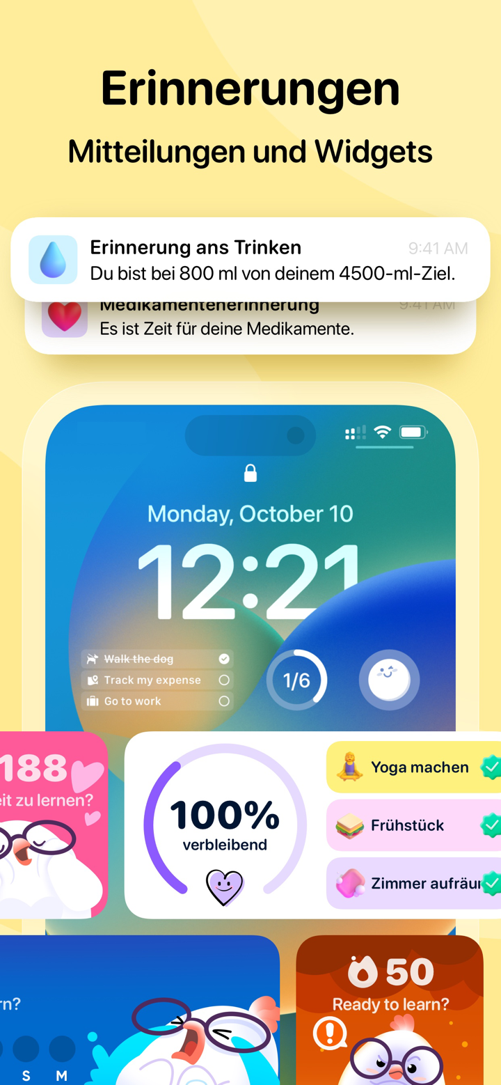 Me+ Tagesroutineplaner screenshot 5