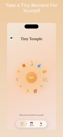 Tiny Temple - Daily Ritual iPhone screenshot