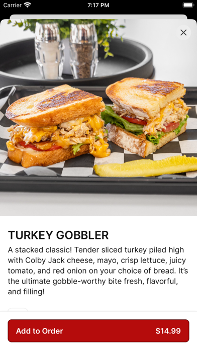 The Lunch Box Deli iPhone screenshot 4 - Food & Drink app