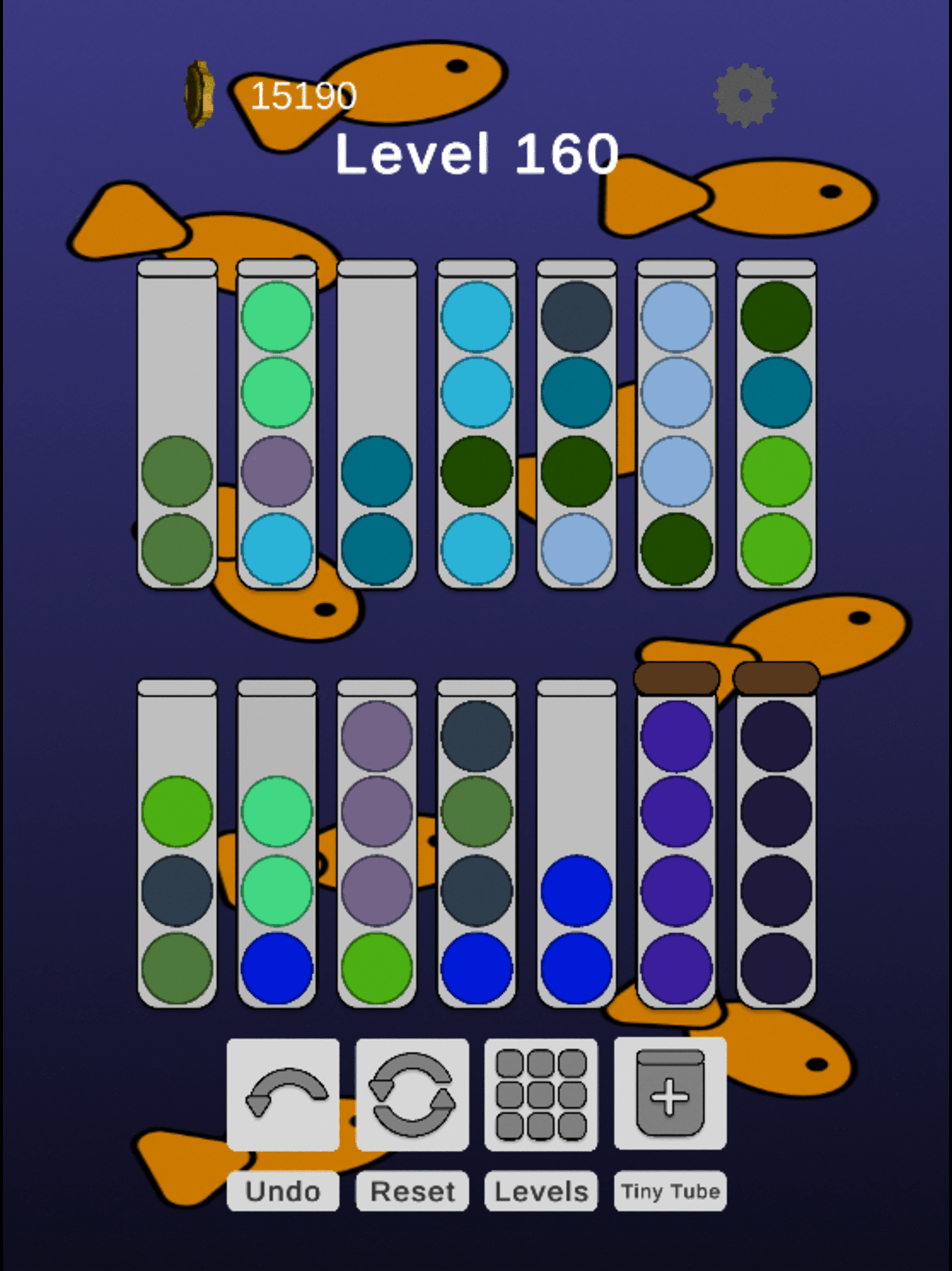 Ball Sorting In Tubes