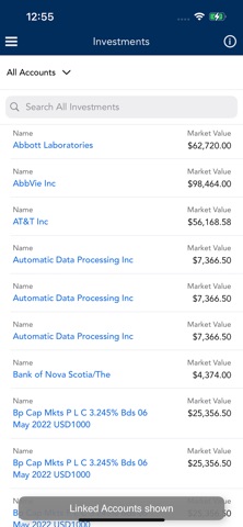 Columbia Private Trust screenshot