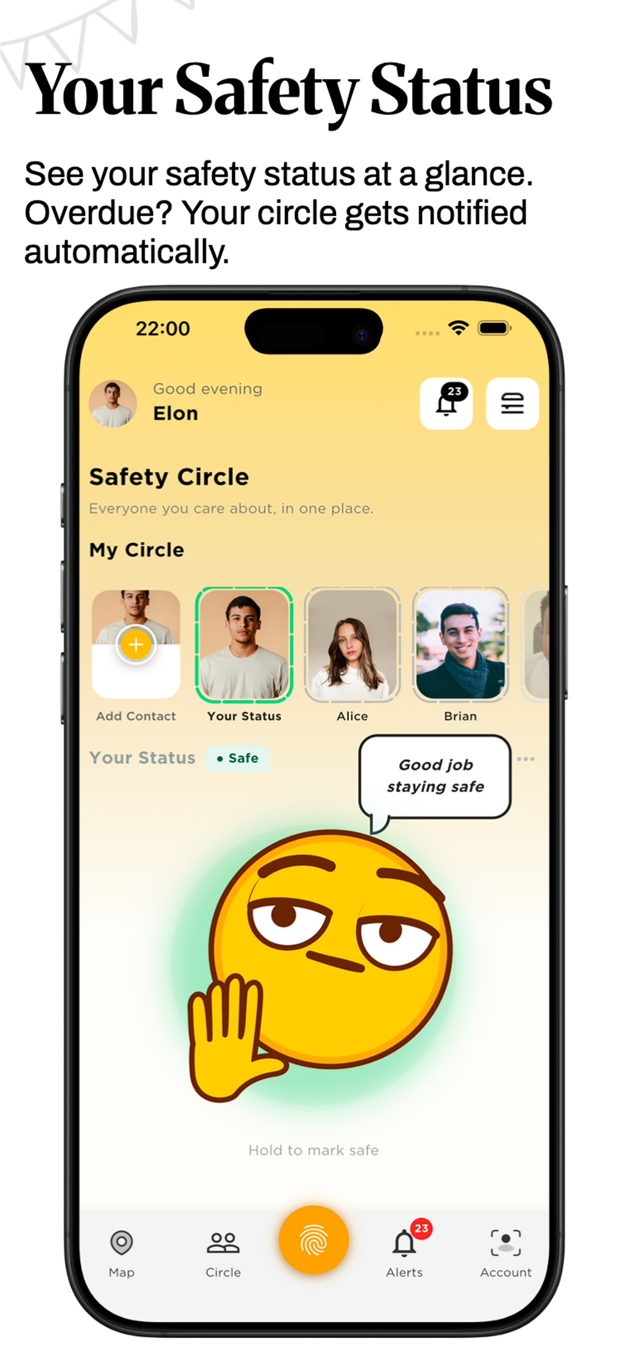 Safety Circle: Mark Safe screenshot 5
