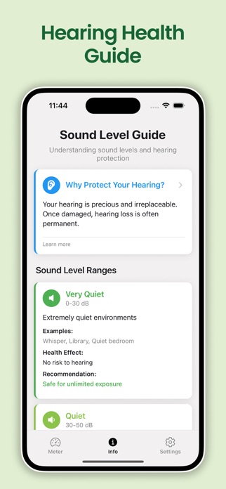 Sound Meter, dB - HearUp Screenshot 5 of 6