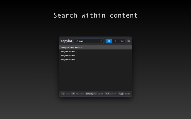 Copylot app screenshot 2